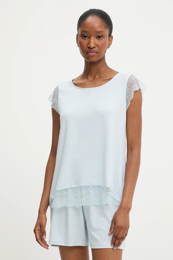Answear Lab pijama PJ257037.ios albastru WW25