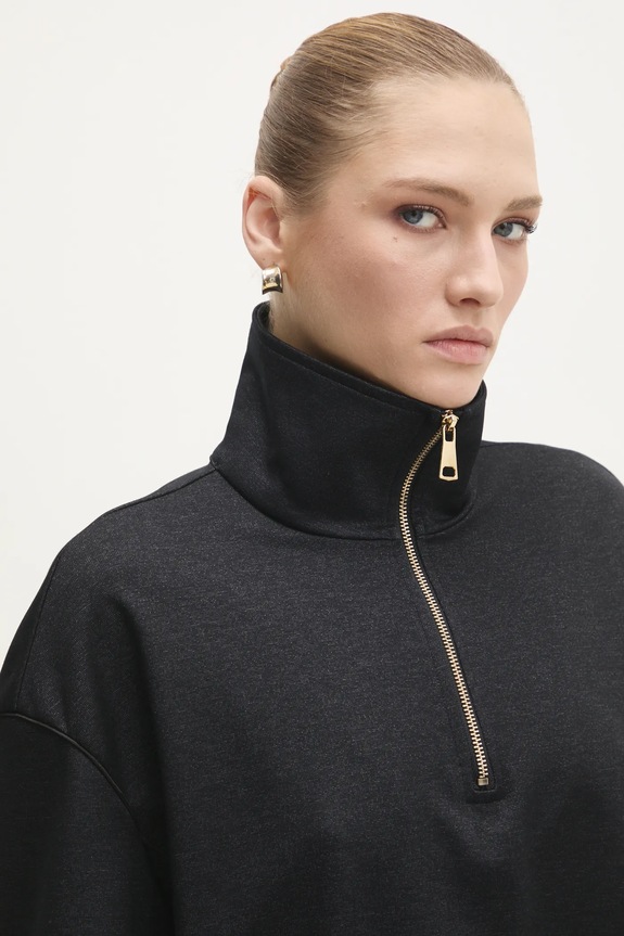 Answear Lab felpa nero esw036.IKK