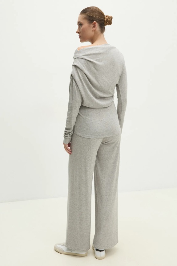 Answear.LAB sweter i spodnie 92727.92729.ios szary