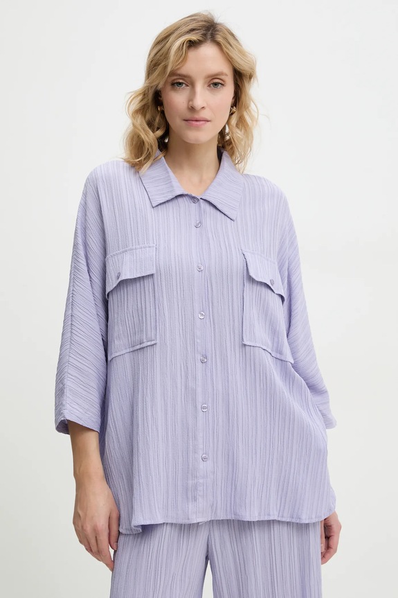 Oblačila Komplet Answear.LAB QED3086.ums vijolična