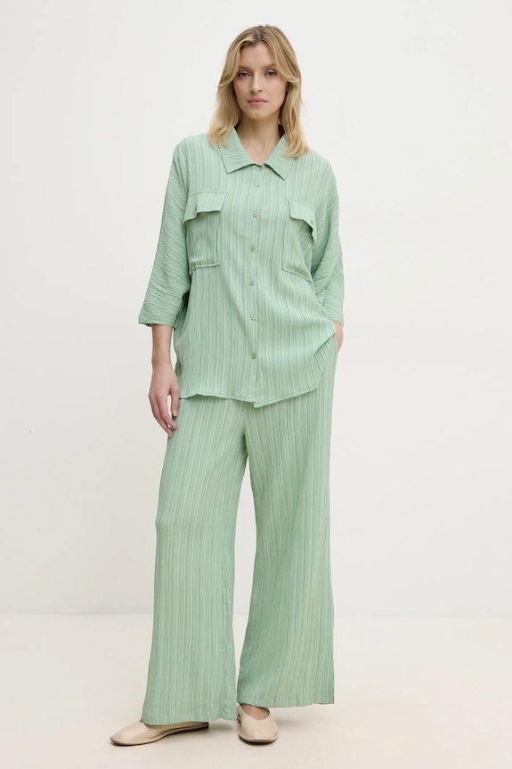 Komplet Answear.LAB QED3086.ums zelena WW25