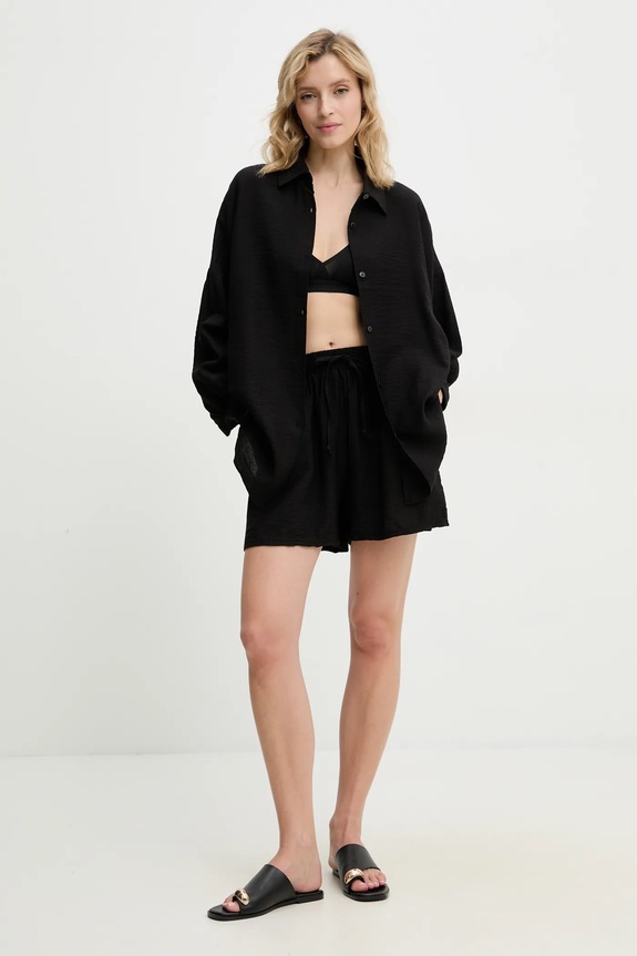 Komplet Answear.LAB Tkanina črna NL245876..ums