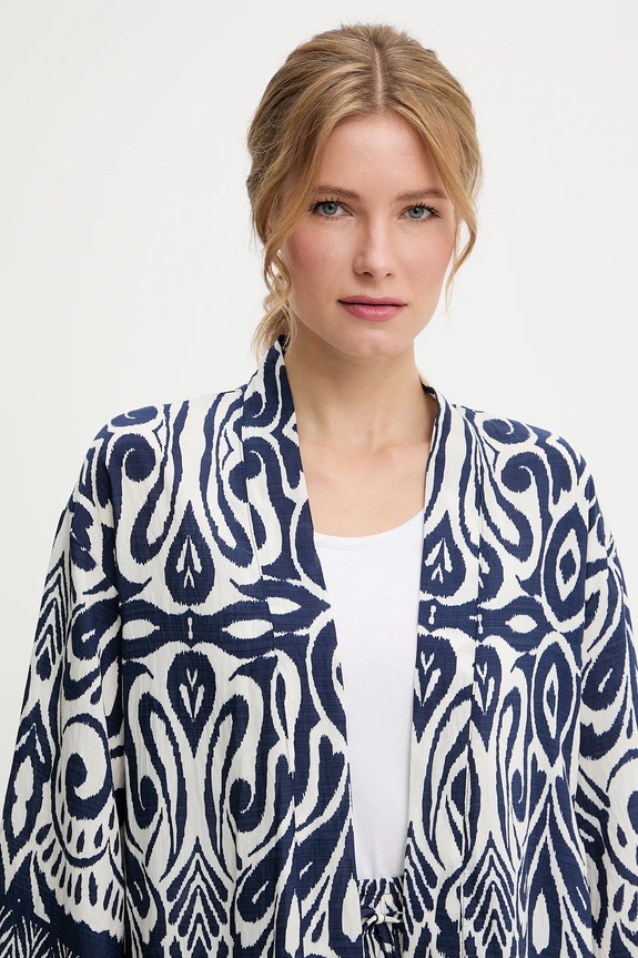 Jakna in hlače Answear.LAB QED3555.ums mornarsko modra