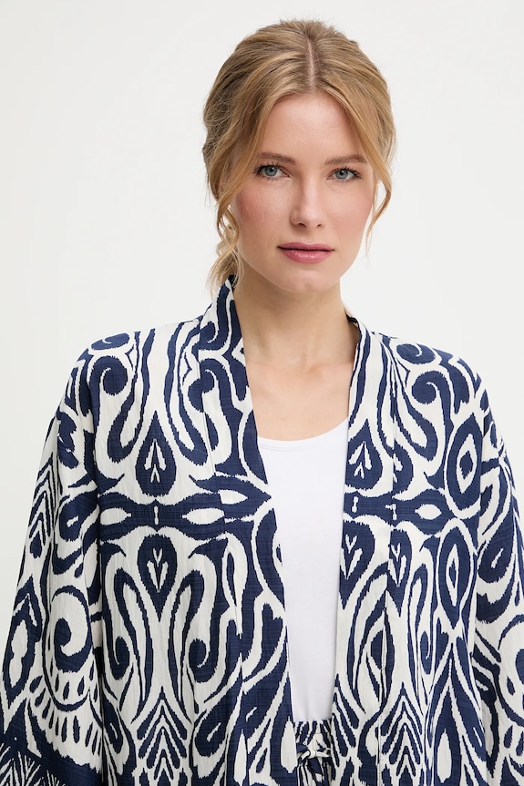 Jakna in hlače Answear.LAB QED3555.ums mornarsko modra