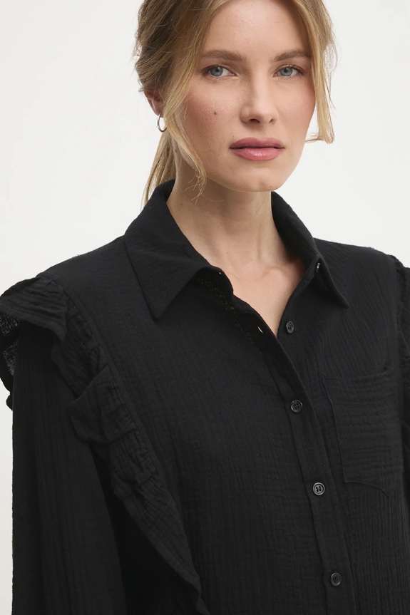 Bombažna srajca in kratke hlače Answear.LAB 8881AB.FKK črna