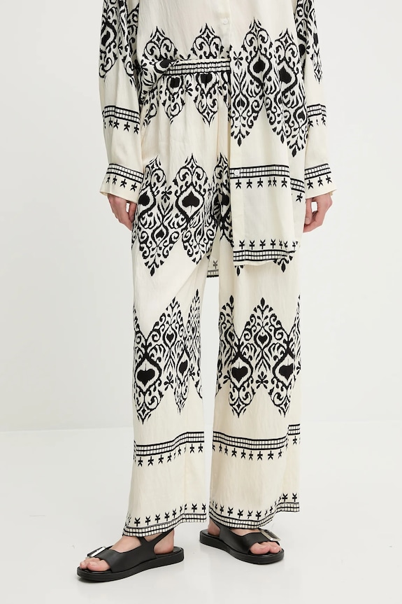 Srajca in hlače Answear.LAB bež 70290.fos