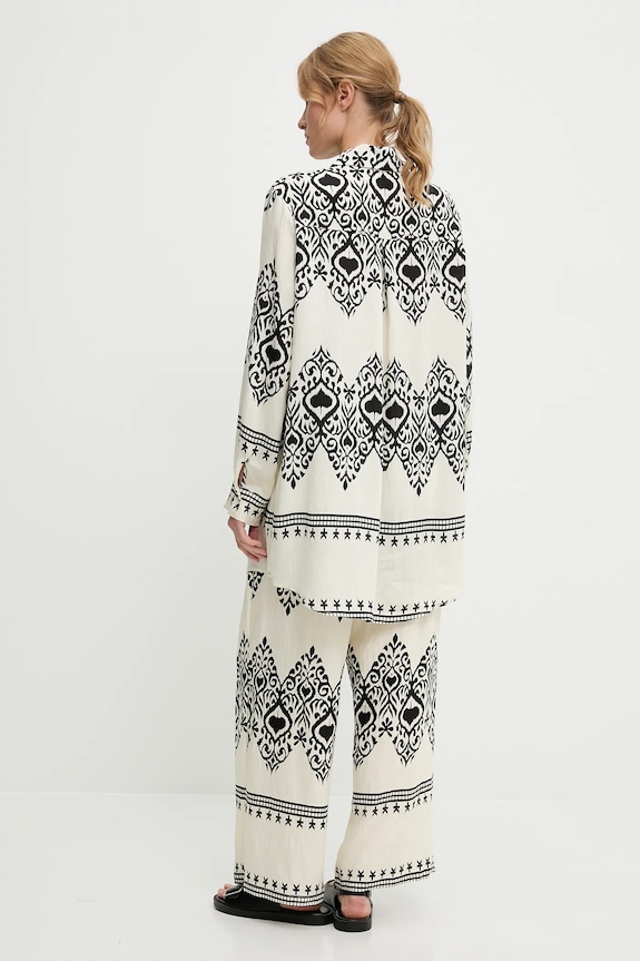 Πουκάμισο και παντελόνι Answear.LAB 70290.fos μπεζ