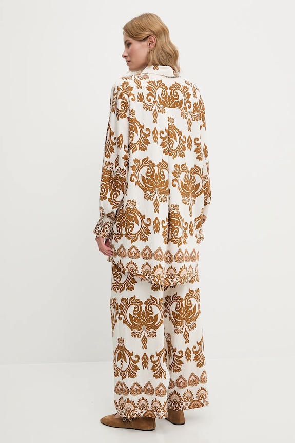 Srajca in hlače Answear.LAB rjava 70290b.fos