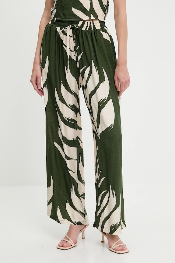 Ρούχα Μπλούζα και παντελόνι Answear.LAB y078.1.fos πράσινο