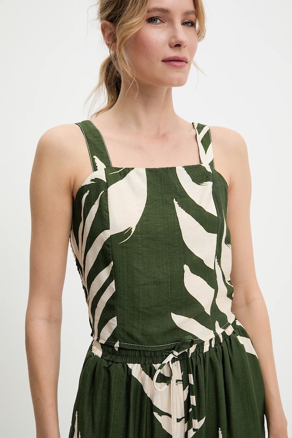 Majica in hlače Answear.LAB y078.1.fos zelena