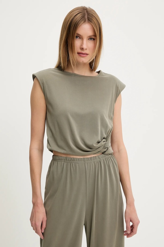 Μπλούζα και παντελόνι Answear.LAB πράσινο 5261.ikk