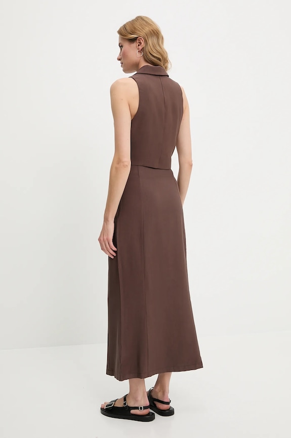 Telovnik in krilo Answear.LAB rjava 1185.hos