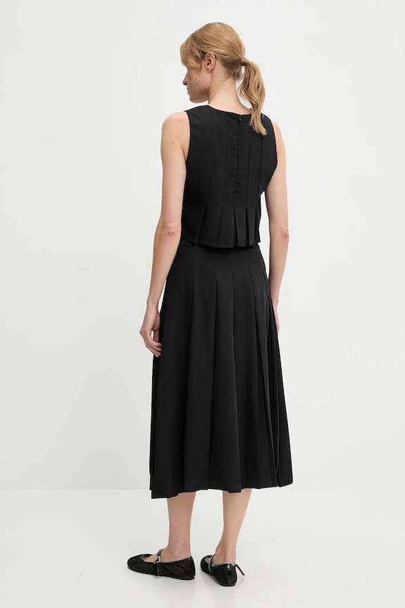 Bluza in krilo Answear.LAB črna 94980.hos