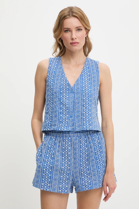 Telovnik in kratke hlače Answear.LAB ps9172ab.fos modra WW25