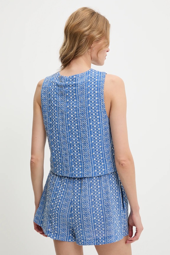 Telovnik in kratke hlače Answear.LAB modra ps9172ab.fos