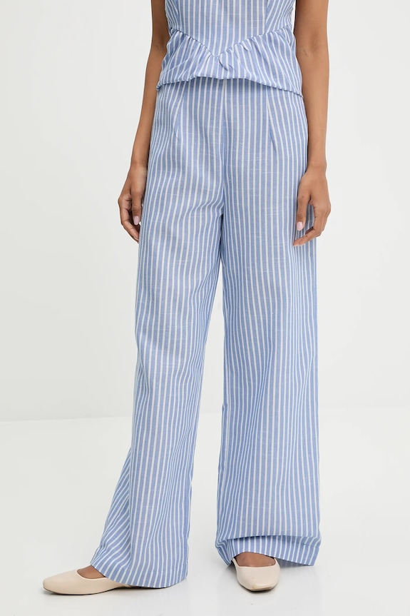 Îmbrăcăminte Answear Lab bluză și pantaloni az1568.fos albastru