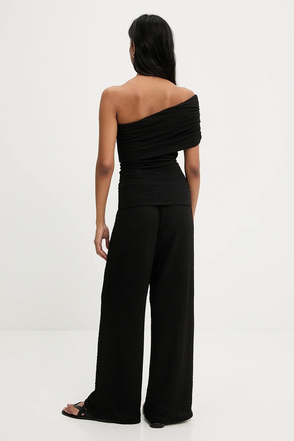 Majica in hlače Answear.LAB črna b9756.9746.fos