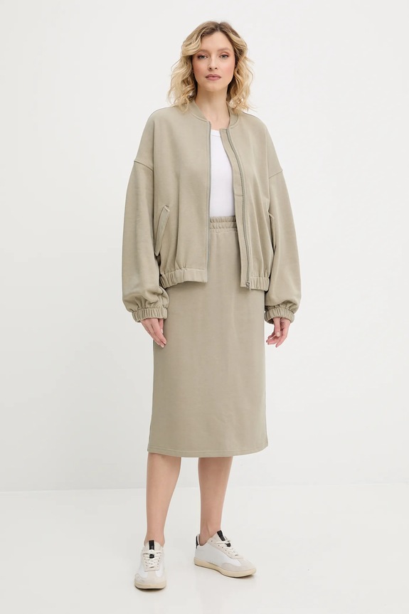 Komplet - pulover in krilo Answear.LAB Pletenina zelena 4985.4986.iak