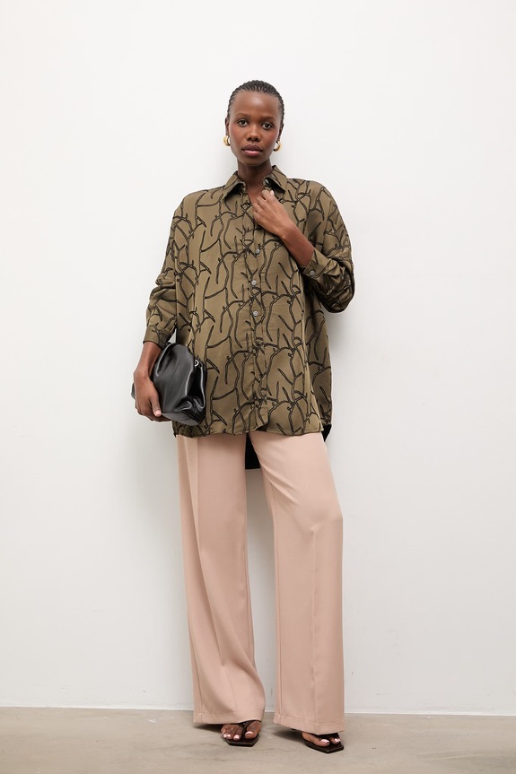 Answear.LAB camicia 34243.TMS verde WW25