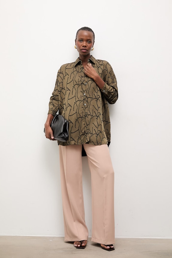 Answear.LAB camicia 34243.TMS verde WW25