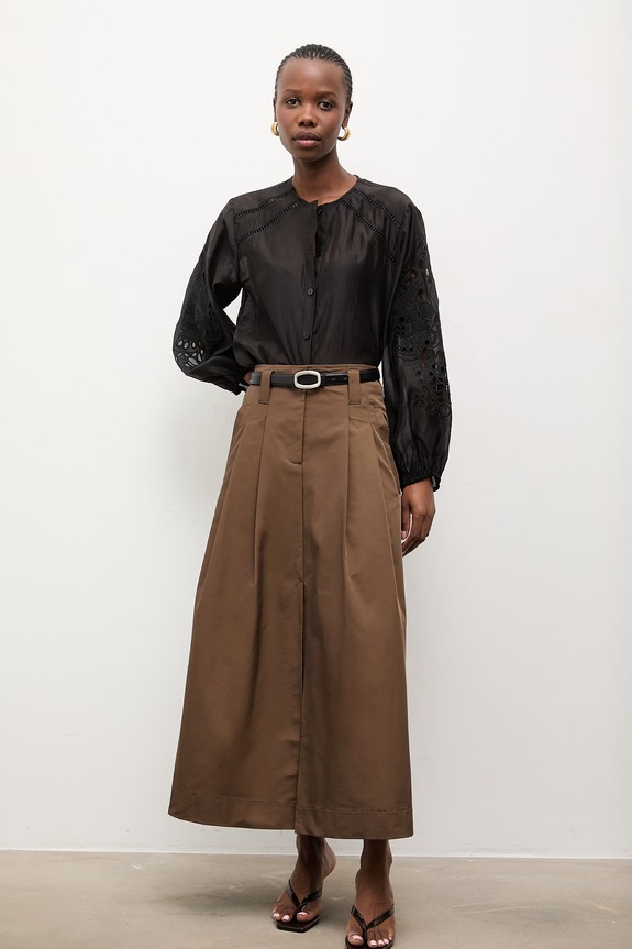 Answear Lab camicia pk2755.ILK nero WW25