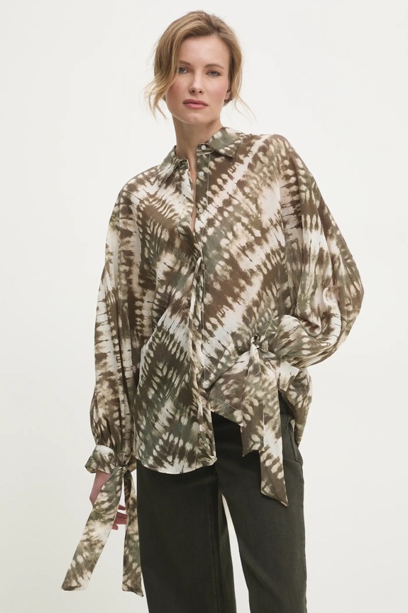 Πουκάμισο Answear.LAB casual πράσινο 34400.tos