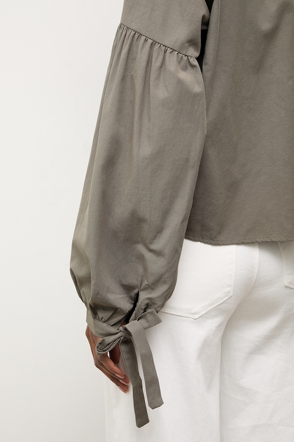 Answear Lab cămașă 6760.1TWK verde