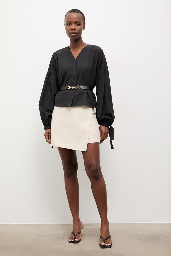 Answear.LAB camicia 6760.1TWK nero WW25