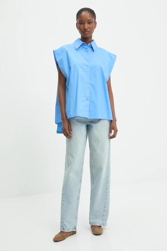 Answear.LAB camicia in cotone 22059.hos blu WW25