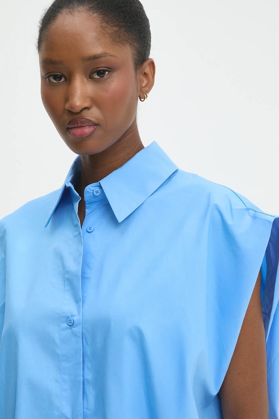 Answear.LAB camicia in cotone blu 22059.hos