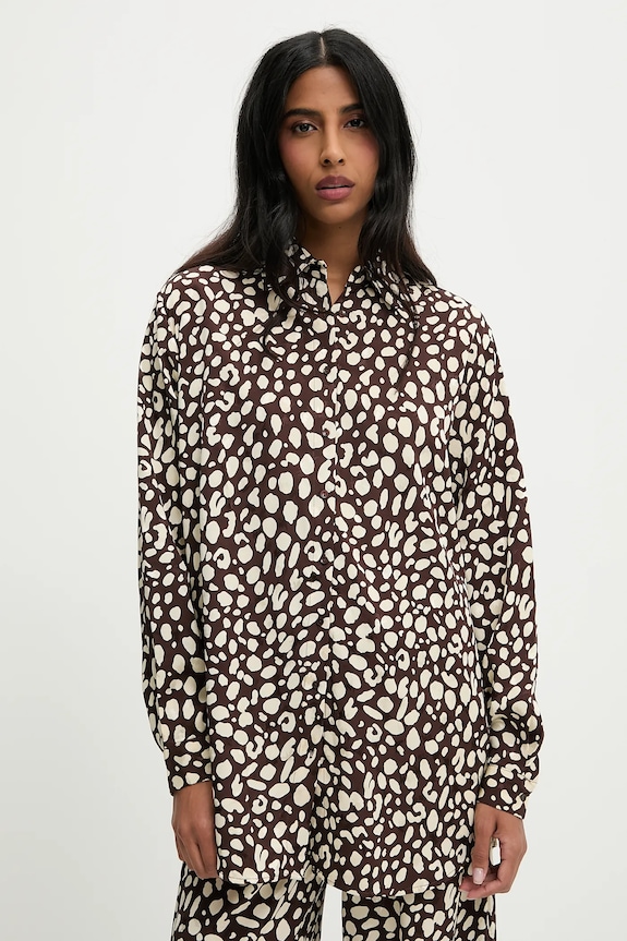 Answear.LAB camicia lunga marrone 34110.tos