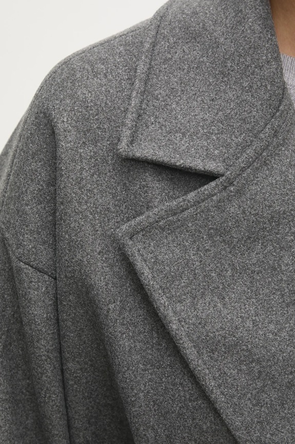 Vuneni kaput Answear.LAB sng.45.tos siva