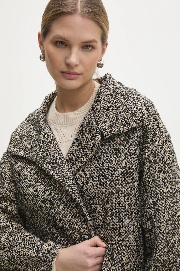 Answear.LAB płaszcz czarny 89724.ims