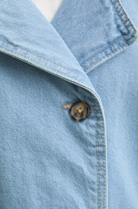 Traper kaput Answear.LAB LJK.BRIELLADENIM.ums plava