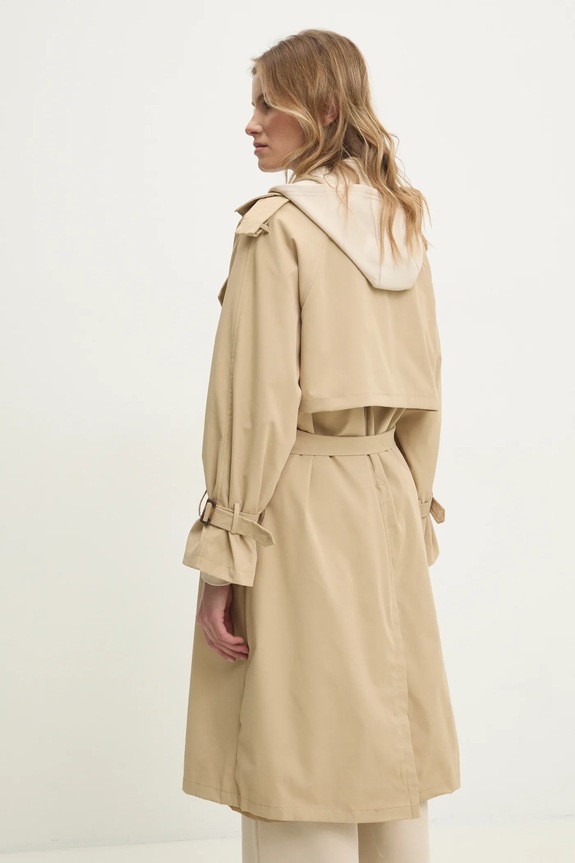 Odzież Answear.LAB trencz 8073.HWK brązowy