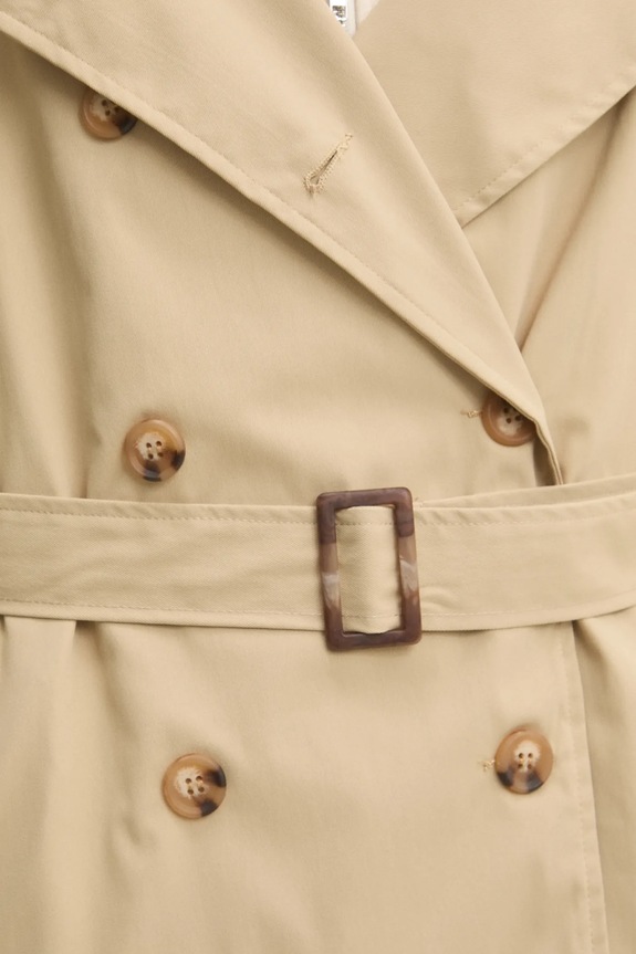 Answear.LAB trencz 8073.HWK brązowy