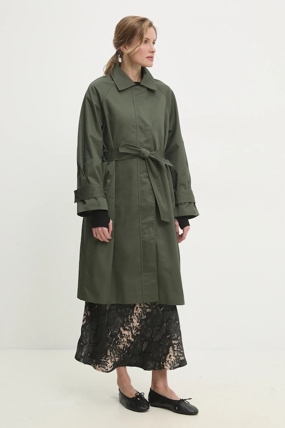 Plašč Answear.LAB Drugo zelena 3537.flk