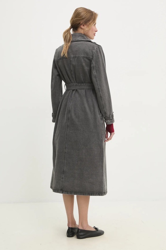 Ruházat Answear.LAB farmerkabát 8708.fos szürke