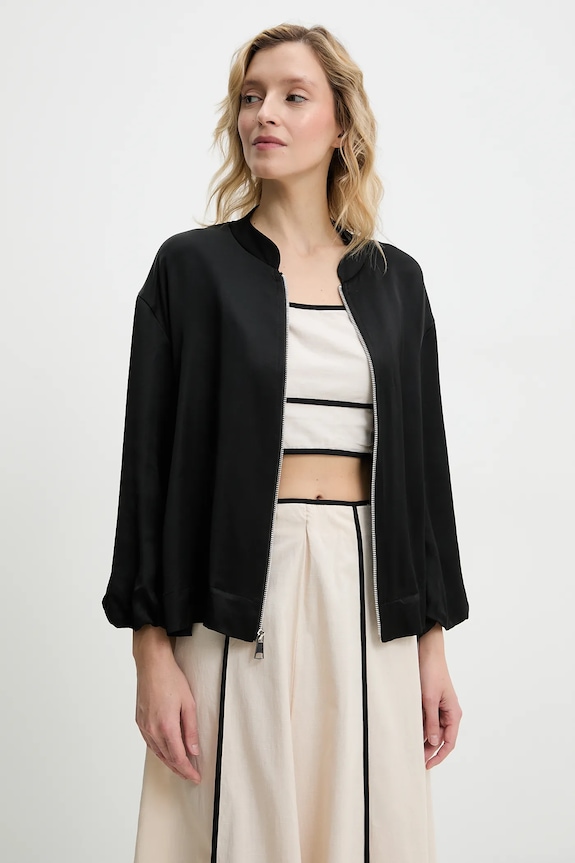 Jakna Answear.LAB crna B83522.IKK