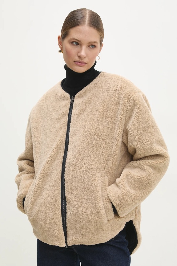 Dvostrana jakna Answear.LAB cv139.fos crna WW25