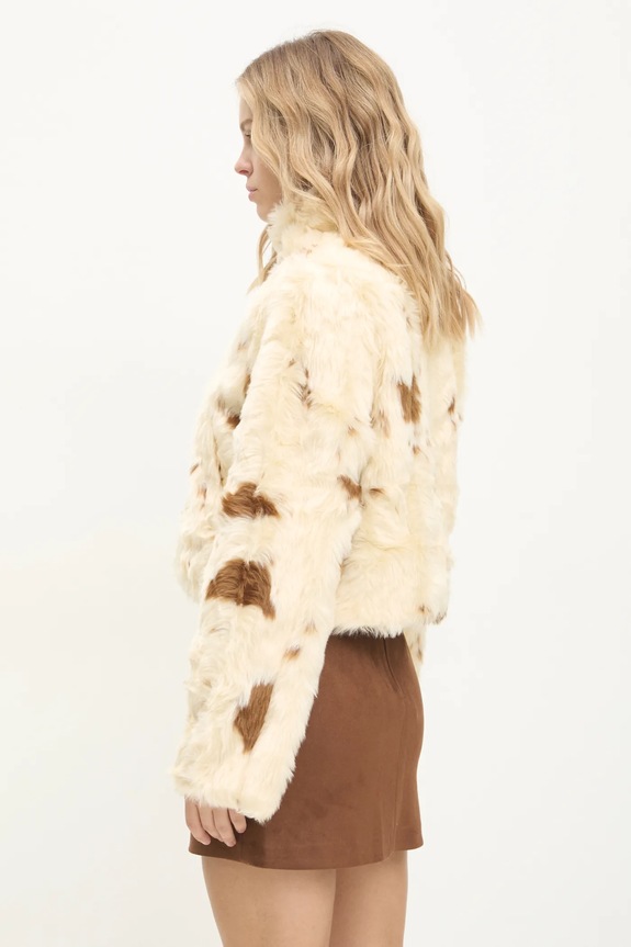 Odzież Answear.LAB kurtka 81223.fos beżowy