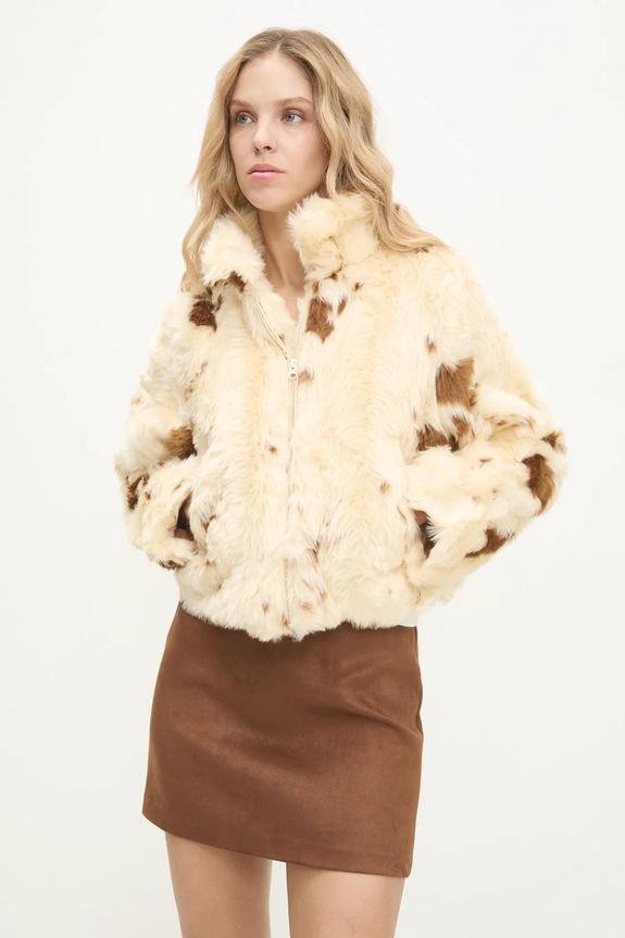 Answear.LAB kurtka beżowy 81223.fos