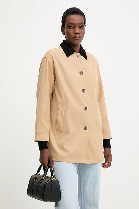 Μπουφάν Answear.LAB μπεζ mj79911.fos