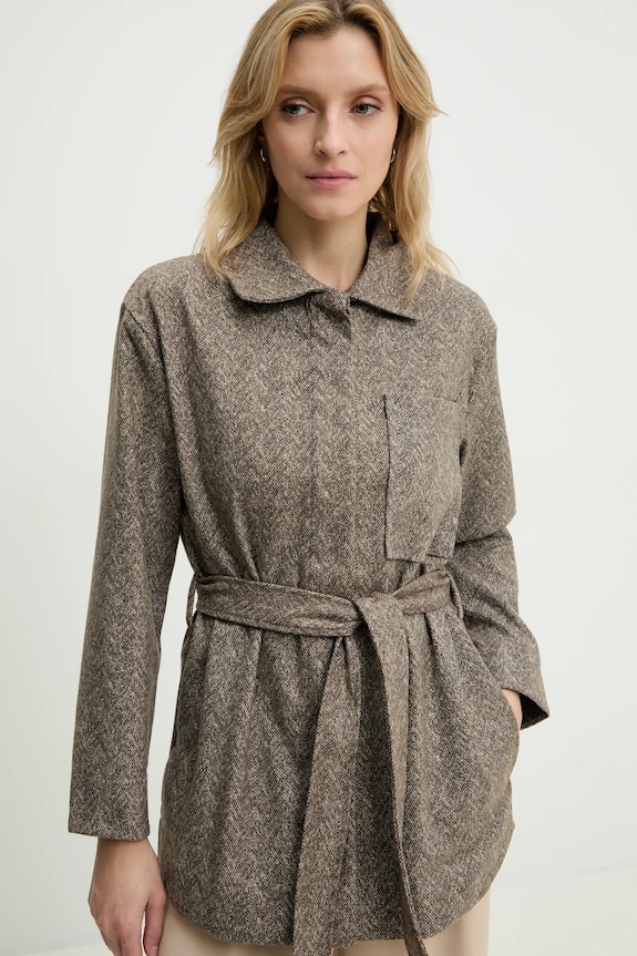 Μπουφάν Answear.LAB άλλο καφέ 34249.tos