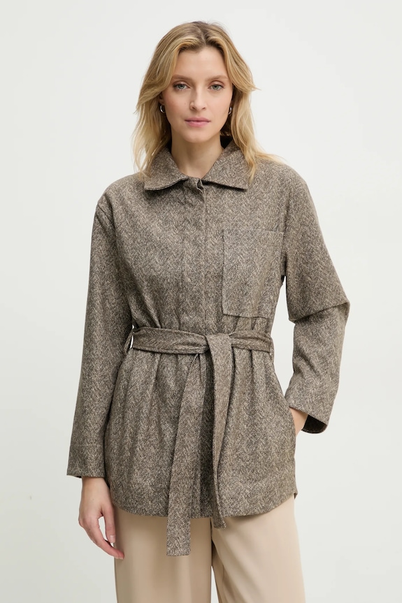 Μπουφάν Answear.LAB 34249.tos καφέ