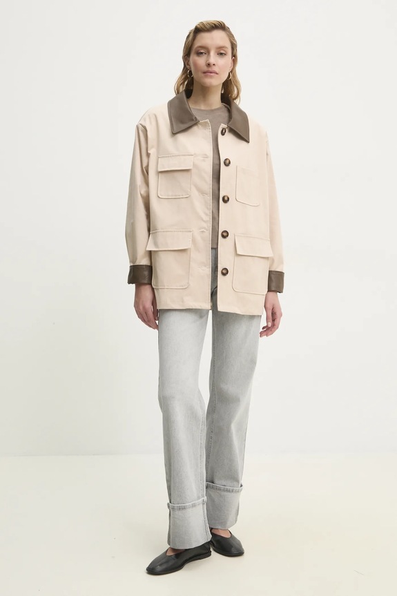 Jakna Answear.LAB AZ1562.FKK bež WW25