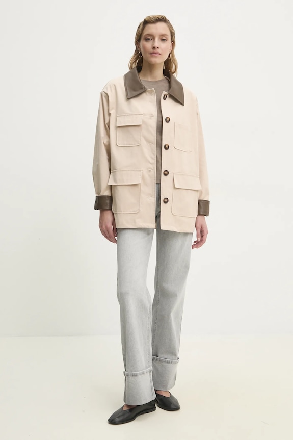 Jakna Answear.LAB AZ1562.FKK bež WW25