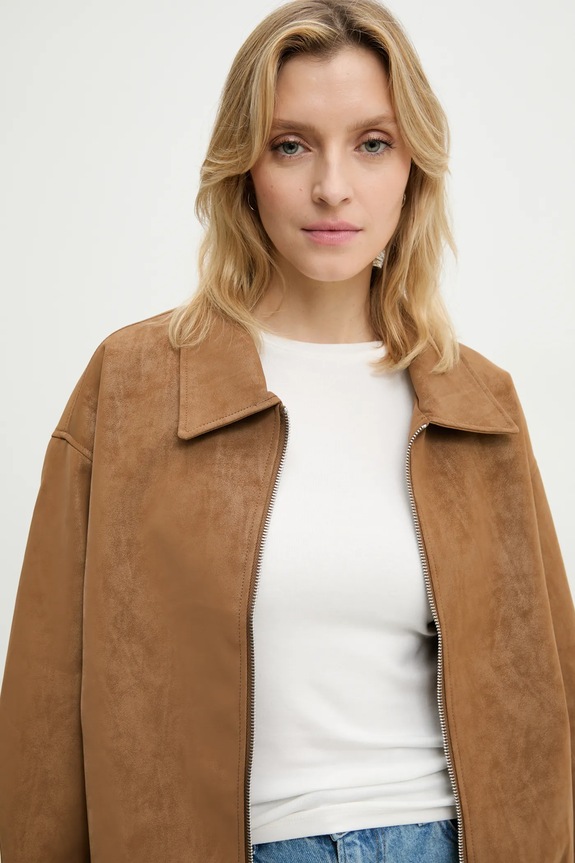 Answear.LAB kurtka brązowy 3539.FLK