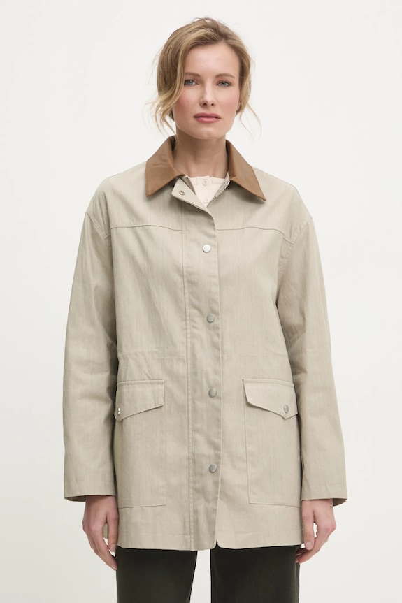 Jakna Answear.LAB S podlogo bež 3521.flk