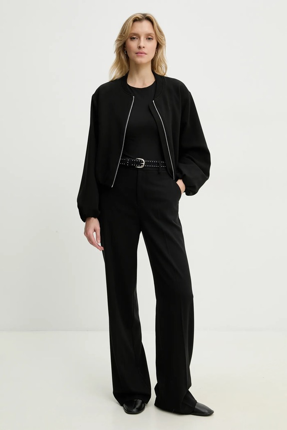 Answear.LAB rövid kabát V2583.fos fekete WW25